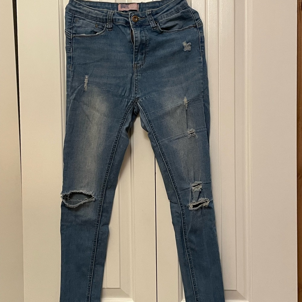 BUTT I love you jeans